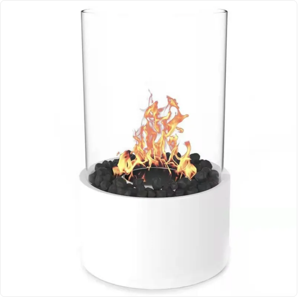Portable Glass Tabletop Alcohol Fireplace