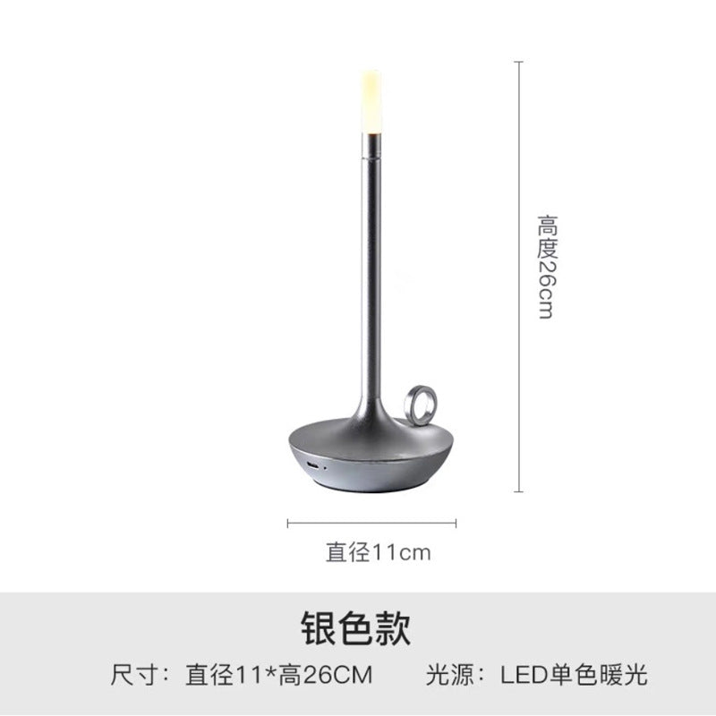 Modern Minimalist LED Candle Table Lamp