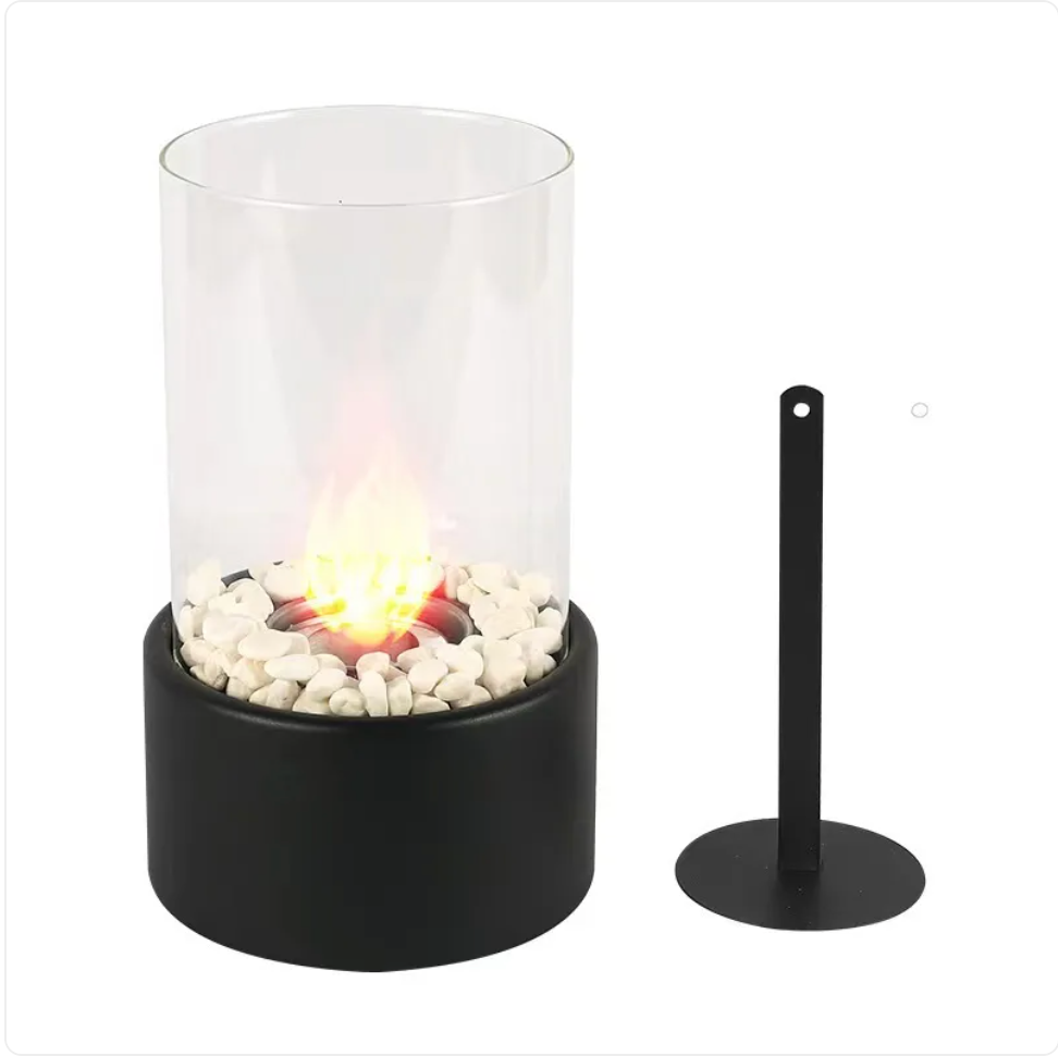 Portable Glass Tabletop Alcohol Fireplace