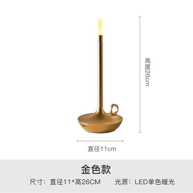 Modern Minimalist LED Candle Table Lamp